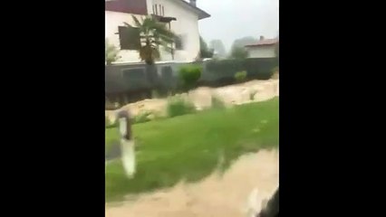 San Zenone degli Ezzelini, esondato un torrente