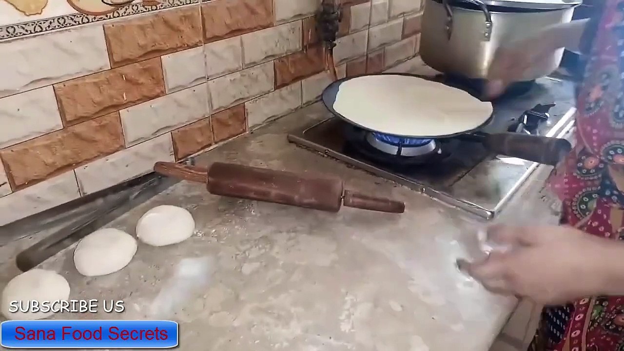 | نرم پھولی ہوئی روٹی بنانے کا طریقہ | Tortilla Recipe | Roti Chapati Recipe Perfect Gol Roti