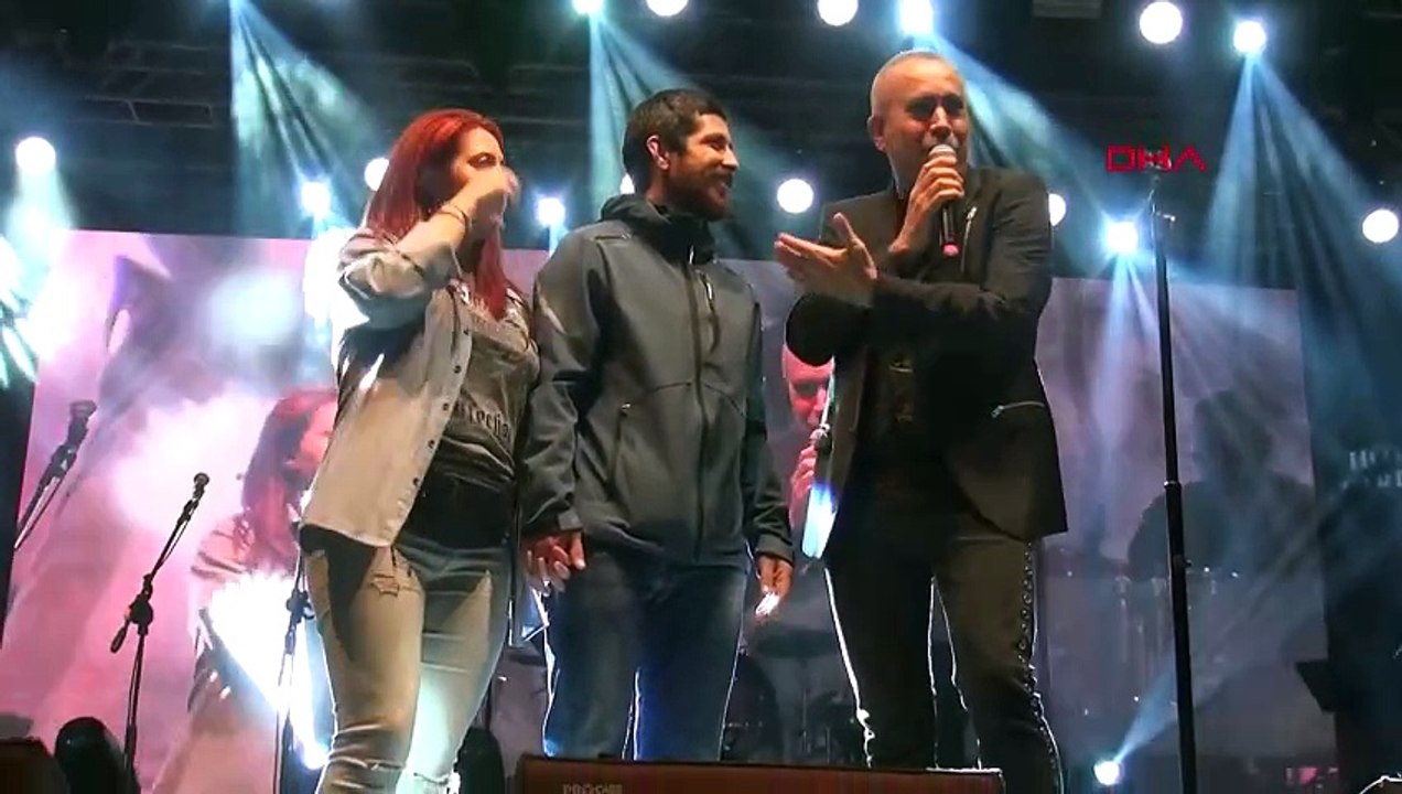 Haluk Levent'in konserinde duygusal anlar