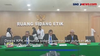 Hormati PTUN, Dewas Tunda Putusan Sidang Etik Wakil Ketua KPK Nurul Ghufron