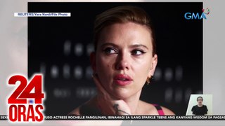Scarlett Johansson, umalma sa paggamit umano sa boses niya ng Chat Gpt; Tugon nito: Kaboses lang | 24 Oras