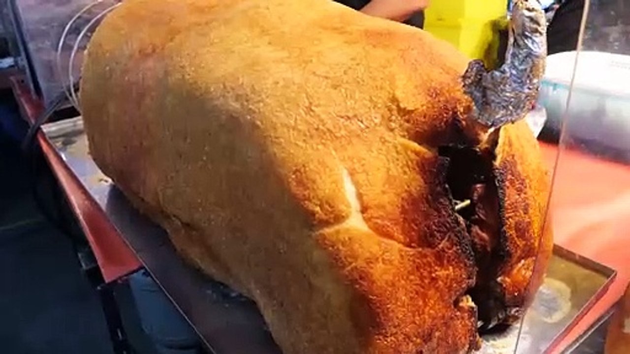 Amazing ! 200Kg Whole Pork BBQ, Night market _ Taiwanese food