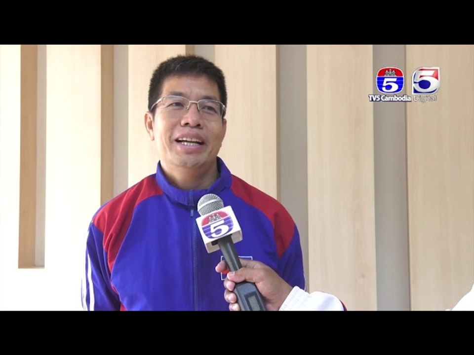 លោក បួន ហ៊ីងសុធីយ៉ា អគ្គលេខាធិការសហព័ន្ធកីឡាតេក្វាន់ដូ ITF  កម្ពុជាអរគុណដល់អត្តពលិកខ្លួន