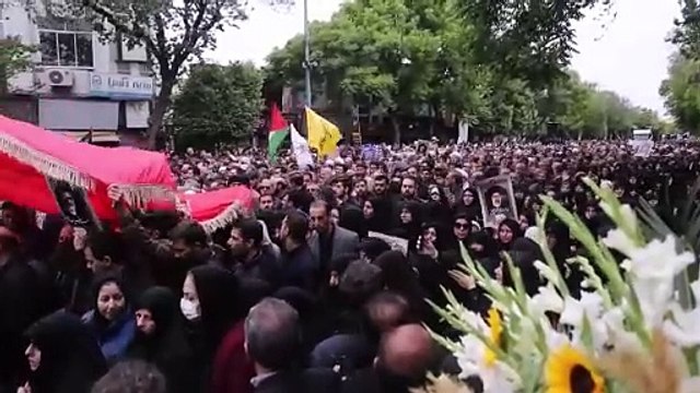 Irán comienza las ceremonias funerarias por la muerte del presidente Raisí