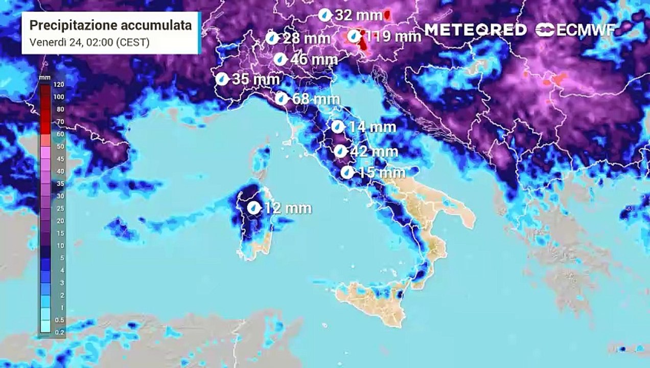 Ancora forti temporali in arrivo nei prossimi giorni in Italia. Luca Lombroso in diretta video ci dice dove pioverà
