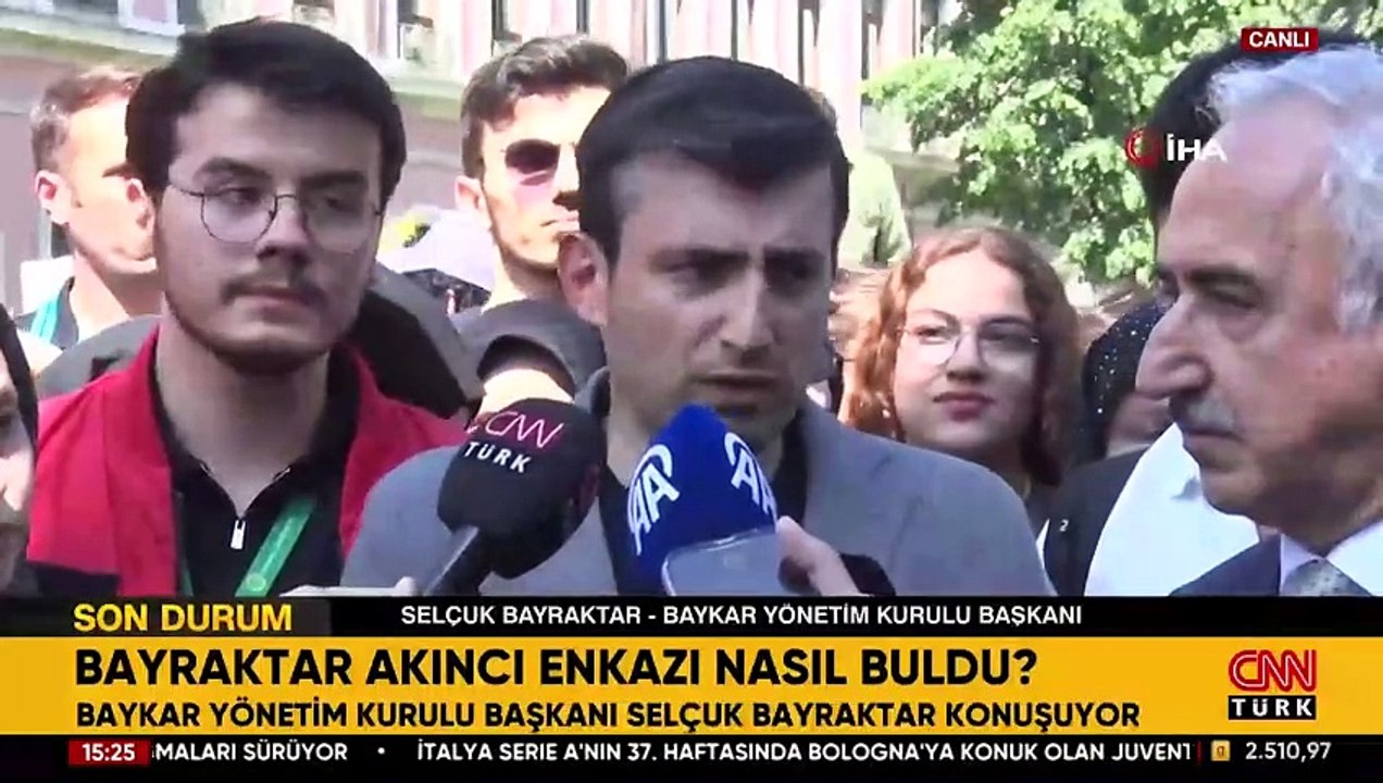 Bayraktar Akıncı enkazı nasıl buldu? Selçuk Bayraktar açıkladı