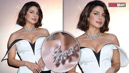 Bvlgari Event: Priyanka Chopra ने पहना 140 कैरेट का Diamond Necklace, छोटे बालों में छाईं Desi Girl