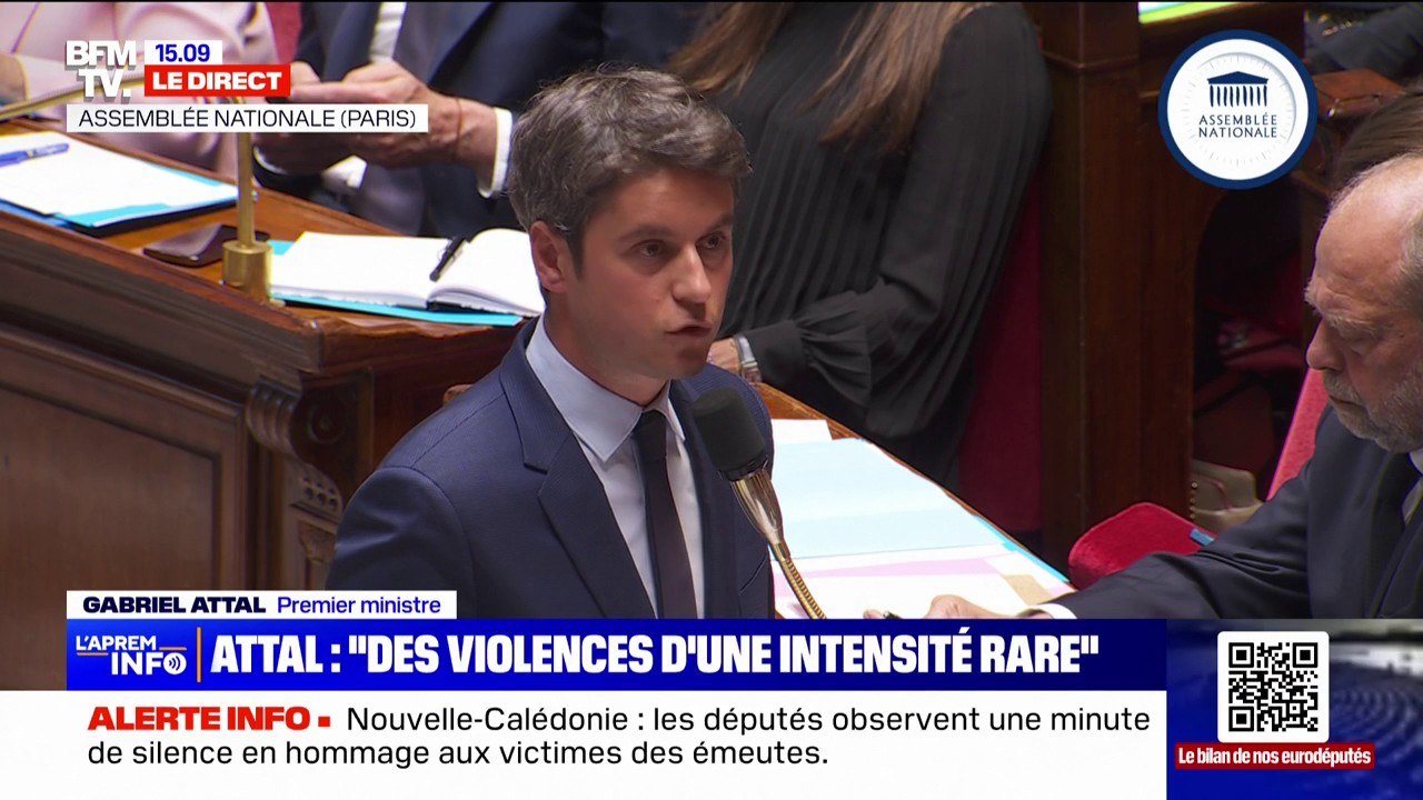 "La République ne les oubliera pas": Gabriel Attal rend hommage aux deux gendarmes morts lors des émeutes en Nouvelle-Calédonie