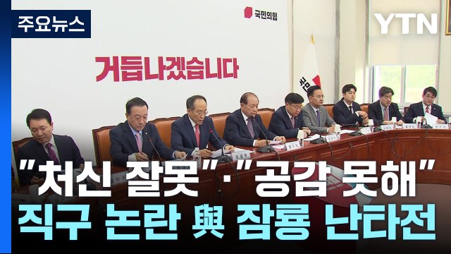 처신 잘못 · 공감 못해 ...직구 논란 與 잠룡 '난타전' / YTN