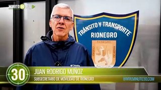 Hombre agredió agentes de tránsito debido a una infracción en Rionegro