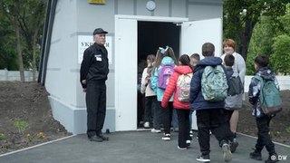 Kharkiv opens underground school to escape Russian bombs