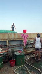 11 crew members stranded on vessel for 45 days, with limited food, water, electricity