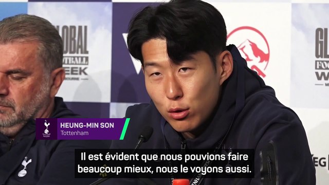 Son : Les joueurs doivent prendre la responsabilité de faire mieux