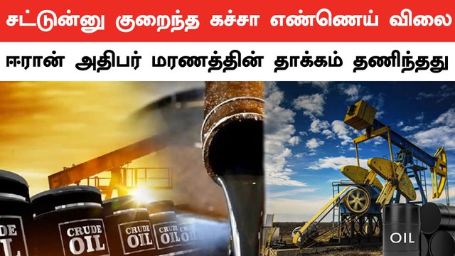 Iran President Ebrahim Raisi இறப்புக்கு பிறகு சட்டென விலை குறைந்த கச்சா எண்ணெய் | Oneindia Tamil
