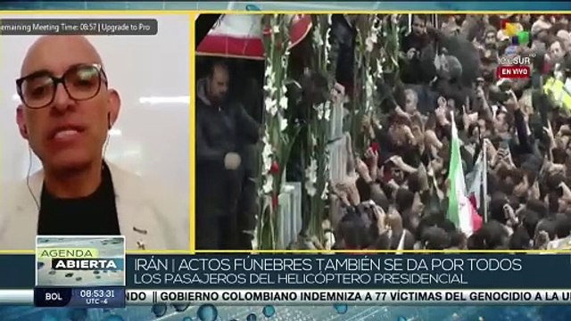 Toscano: Corporaciones mediáticas pretenden desprestigiar al pdte. Raisi