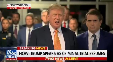 Président Trump : "Tous les juristes disent qu'il n'y a pas eu de crime... et je me bats pour 300 millions de personnes, je n'ai pas le choix... Je fais cela parce que notre pays en a besoin. Notre Constitution est menacée.  Alors, me voilà