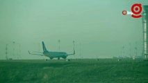 Hava trafiğine sığırcık sürüsü engeli: Uçaklara iniş izni verilmedi