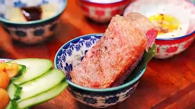 Japanese Food - Super thick cutlet bowl Katsudon ASMR in Osaka