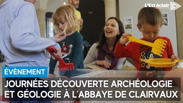 Journées découverte archéologie et géologie par l’association Renaissance de l’abbaye de Clairvaux