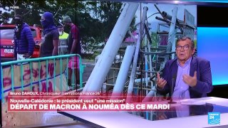 Emeutes en Nouvelle-Calédonie : Emmanuel Macron part 