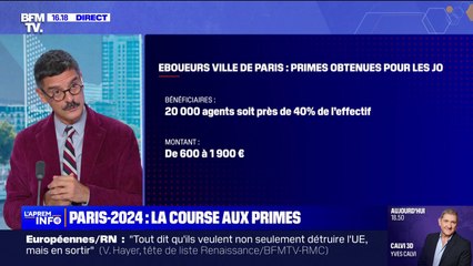 RATP, personnel hospitalier, forces de l'ordre… Quel est le montant des primes prévues pour les JO?