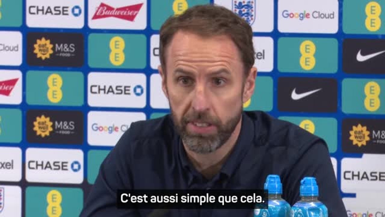 Angleterre - Southgate explique sa décision d'écarter Rashford et Henderson