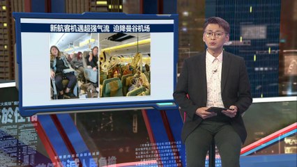 伦敦飞狮城遇强对流   新航客机迫降致2死