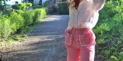 Tutoriel pour coudre un pantalon vichy