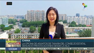 China afirmó que el líder de Taiwán envía 