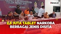 Polda Metro Bongkar Home Industri Narkoba di Bogor, 2,5 Juta Tablet Narkoba Disita