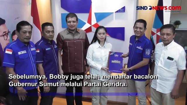 Daftar Calon Gubernur Sumut, Bobby Nasution Ambil Formulir Pendaftaran dari Partai Koalisi dan Oposisi