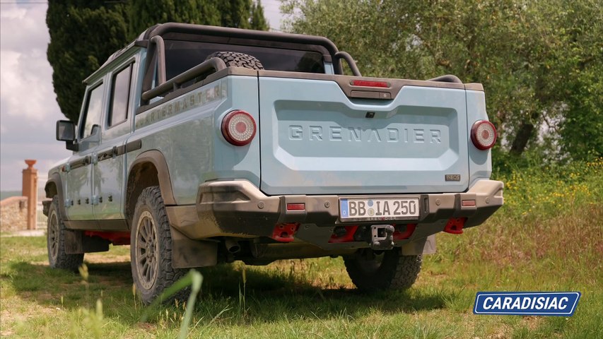 Ineos Grenadier Quartermaster (2024) : un pick-up...