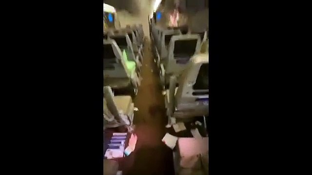 Singapore Airlines, avião, turbulência