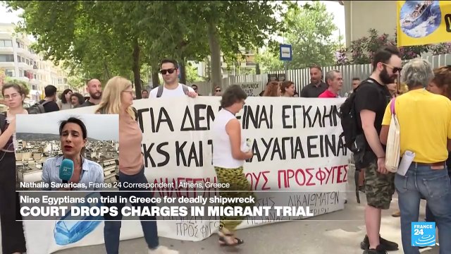 Greek judge dismisses case against Egyptians accused in shipwreck that killed hundreds of migrants