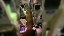 Singapore airlines, la devastazione dentro l’aereo colpito dalla turbolenza