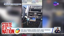 Driver ng taxi na sobra-sobra raw ang siningil sa isang pasahero, ipatatawag ng LTFRB | SONA