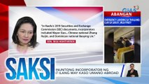 Hontiveros, ipinuntong incorporator ng BAOFU si Guo at ilang may kaso umano abroad | Saksi