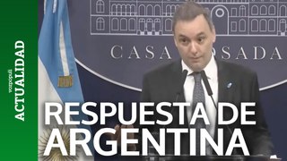 Argentina tacha de 'papelón' la retirada de la embajadora española en Buenos Aires
