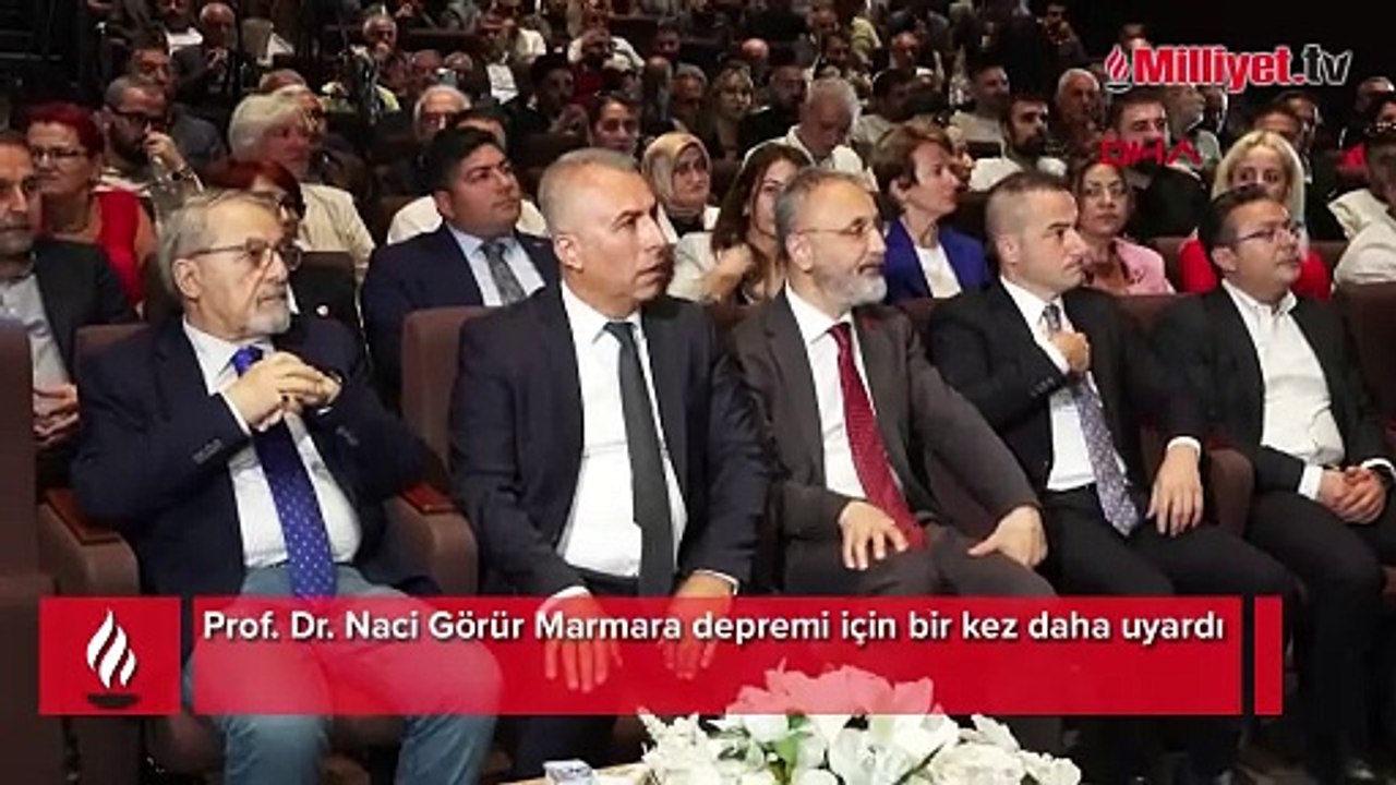 Prof. Dr. Naci Görür Marmara depremi için bir kez daha uyardı