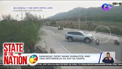 State of the Nation Part 1: Aksidente sa kalsada; Rigodon sa Senado; Illegal water tapping; Atbp.