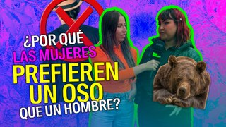 ¿Por qué crees que las mujeres elegirían quedarse solas con un oso que con un hombre?