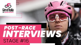 Giro d'Italia 2024 | Stage 16: post-race interview