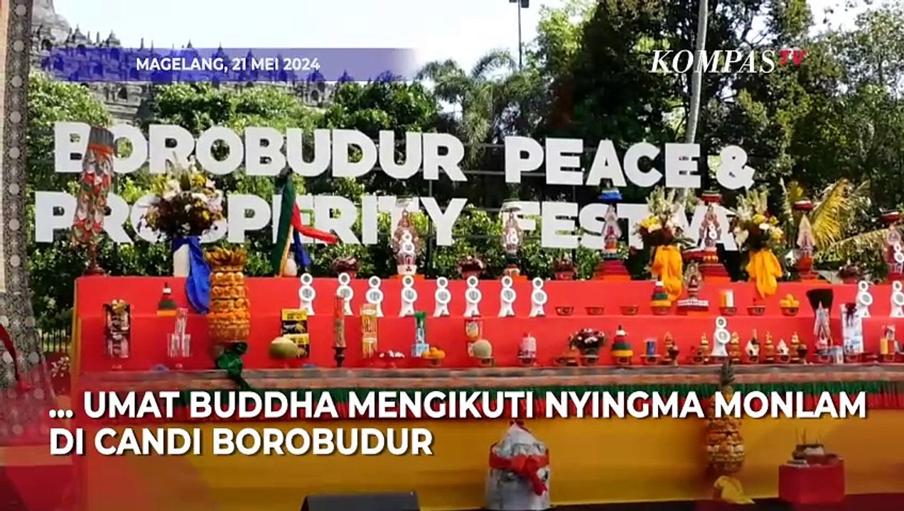Sambut Waisak Umat Buddha Jalani Nyingma Monlam demi Perdamaian Dunia
