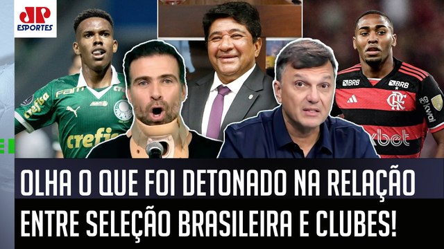 ISSO É UMA PIADA, cara! DEVERIA SER PROIBIDO! OLHA o que foi DETONADO na Seleção Brasileira!