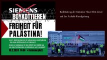 04 Redebeitrag von der Initiative 'Shut Elbit down' - SIEMENS boykottieren – Freiheit für Palästina!