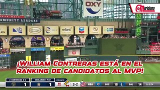 ¡William Contreras está en el ranking de candidatos al MVP!
