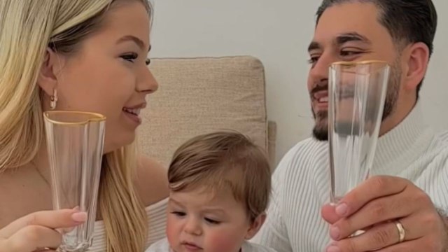 Gender Reveal cake gives excited parents-to-be the answer they were looking for