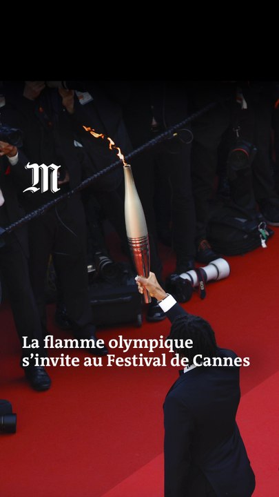 Cannes 2024 : la flamme olympique s’invite sur le tapis rouge