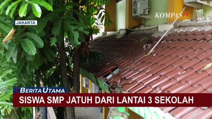 Siswa SMP di Tebet Timur Jatuh dari Lantai 3 Sekolah