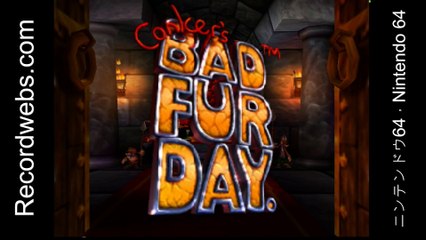 N64 | Conker's Bad Fur Day